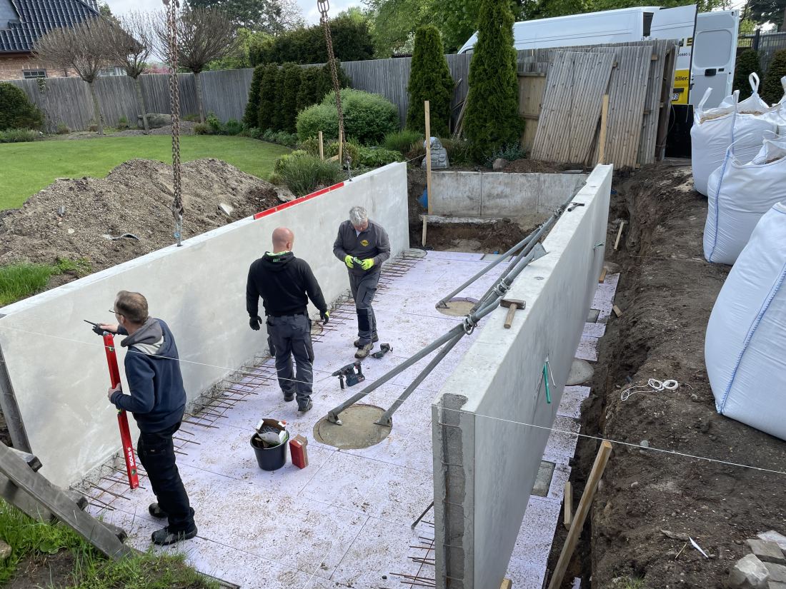 Poolbau – Projektfoto 10